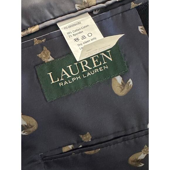 Lauren Ralph Lauren Men's Classic-Fit Elbow Patch Corduroy Blazer Coat Size 46L - Picture 2 of 8